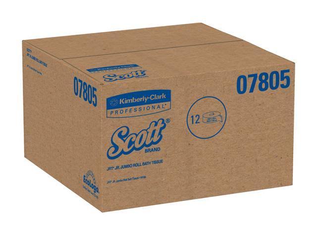 2-Ply White 1000 Jumbo Roll Commercial Toilet Paper B780127