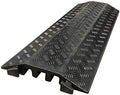 3 Channel 40” Inch Long Black Rubber Cable Protector E1437