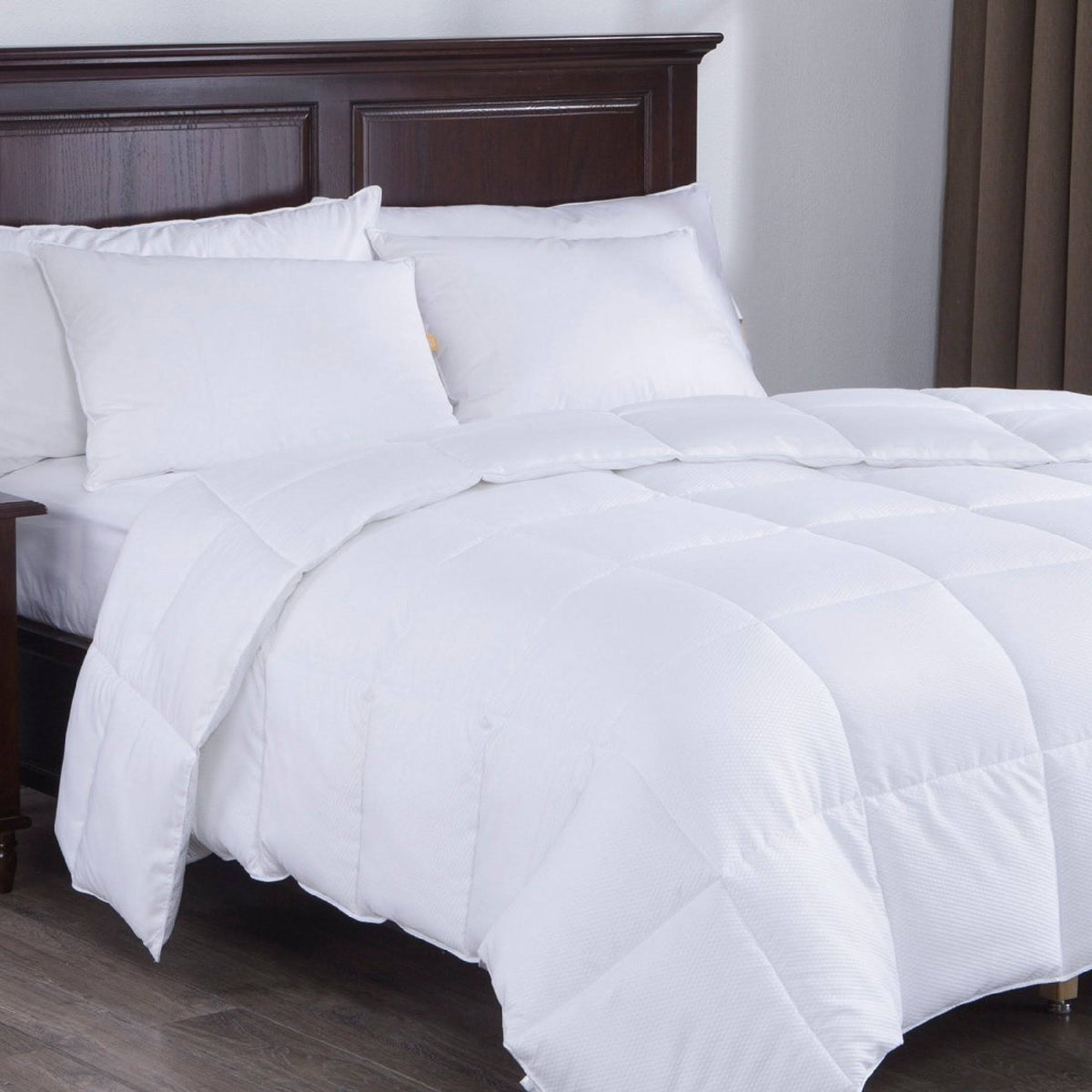 White Down Alternative King Size Comforter Duvet Insert A24383