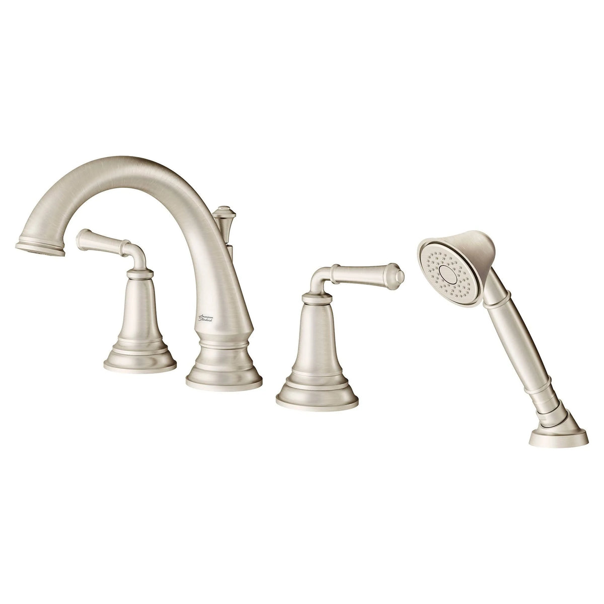 Polished Chrome Roman Tub Faucet with Personal Shower C3315