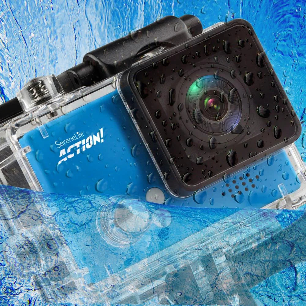 4K Ultra HD Wi-Fi Action Camera (Blue) E64285