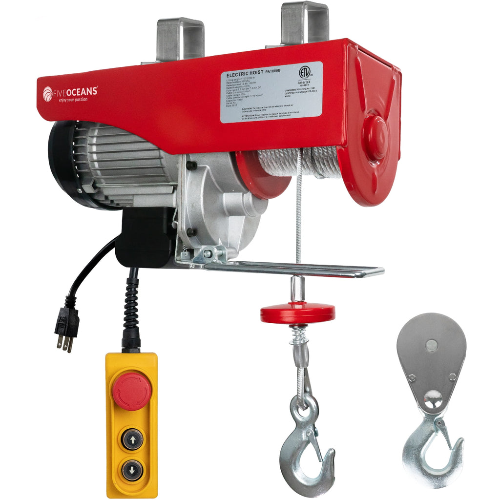 2200 Lb Electric Hoist with 6FT Remote Control J364