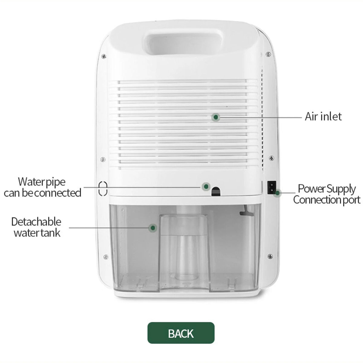 2.5L Dehumidifier L827