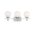Satin Nickel 3 Light Bath B5558