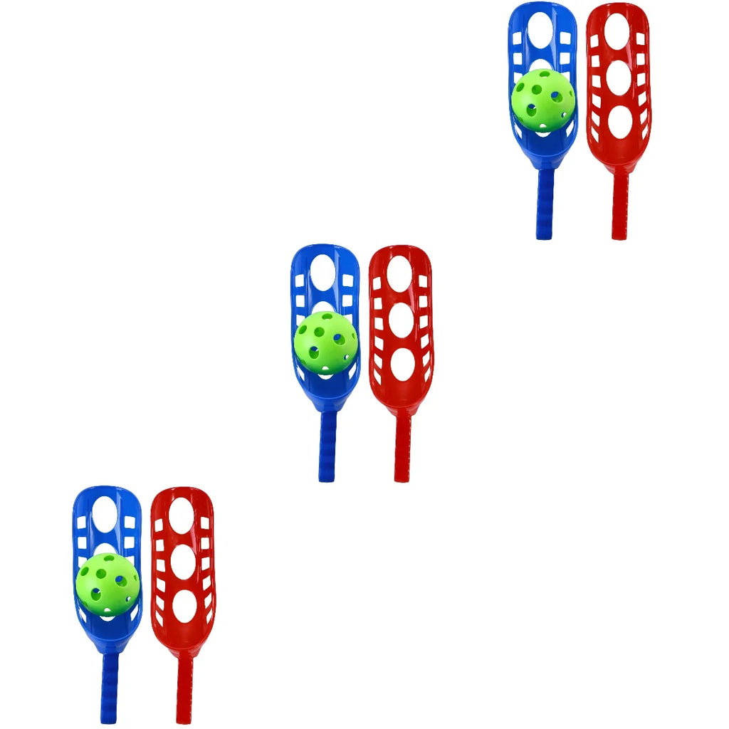 3pcs Scoop Toss & Catch Set Outdoor Sports Beach Game K9745