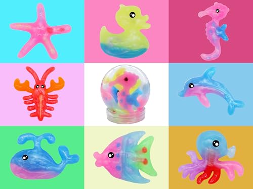 Water Elf Toy Kit, 20 Bottles 24 Molds Water Gel Craft Kit R663055