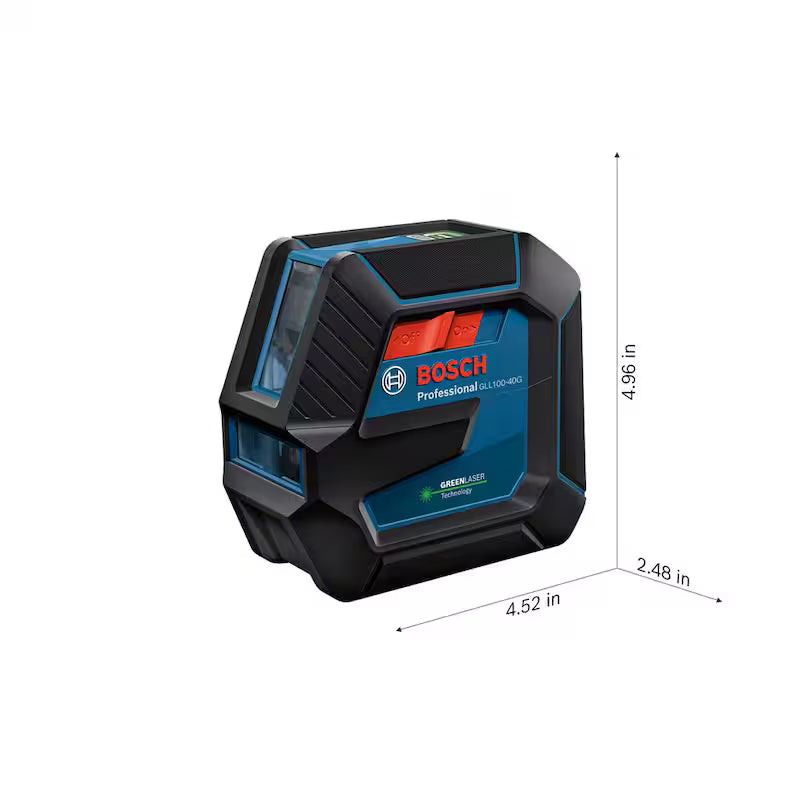100 ft. Green Self Leveling Laser Level with Carrying Case I59705