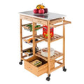 Mobile Kitchen Utility Storage Carts A44823