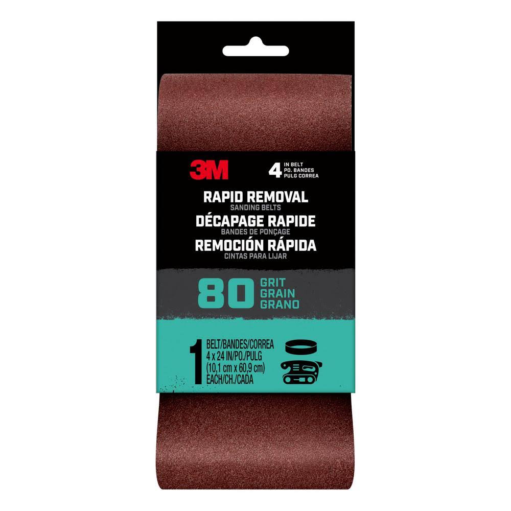 80-Grit Power Sanding Belt (Case of 10) E5380