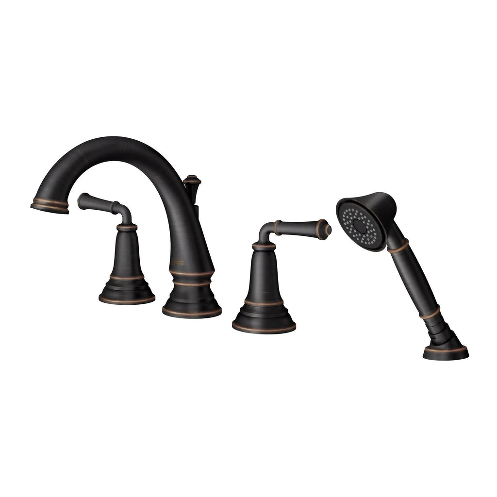 Polished Chrome Roman Tub Faucet with Personal Shower C3315