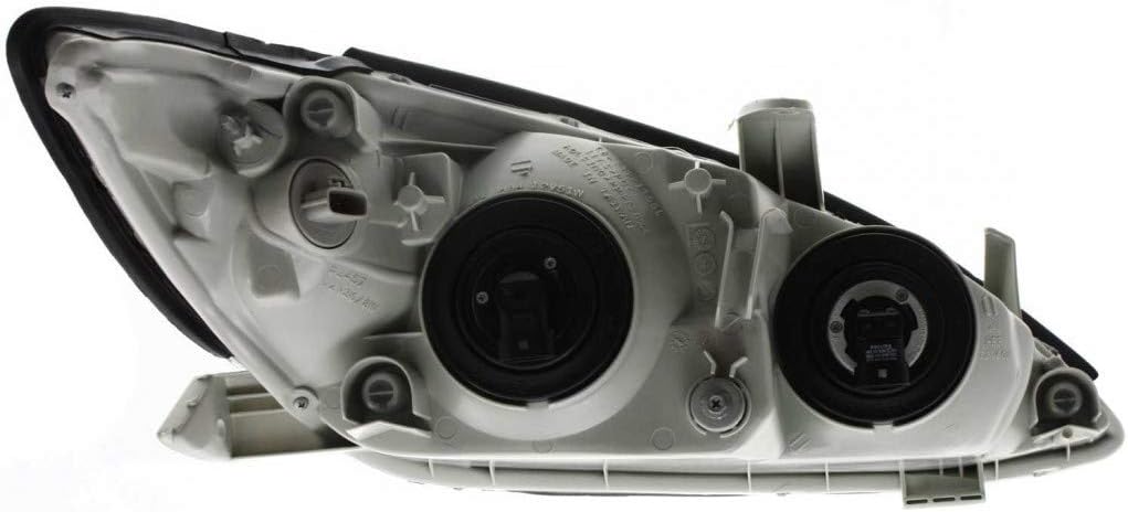 Chrome Driver Side Headlight Assembly for Toyota Camry 2002 2003 2004 T864