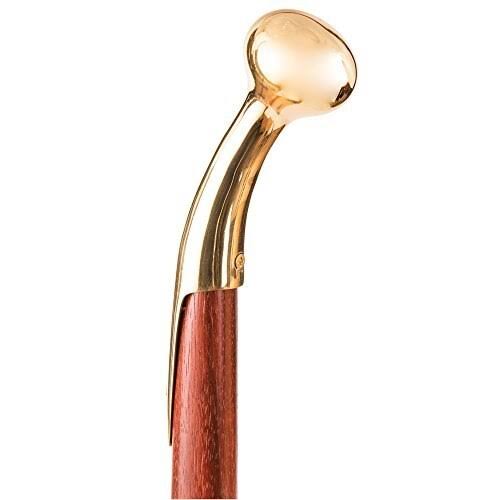 Twisted Padauk Walking Cane Q510