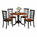 5 Piece Kitchen Dining Set with Table and 4 Chairs C6685