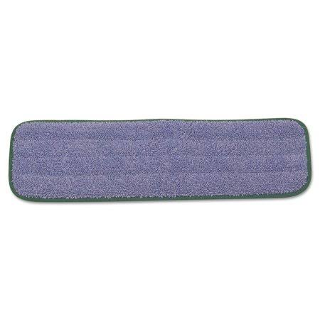 Microfiber Wet Mopping Pad, 18 1/2 inch x 5 1/2 inch x 1/2 inch, Green, 12/Carton R51921