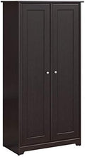2 Door Storage Cabinet in Espresso Oak H2311
