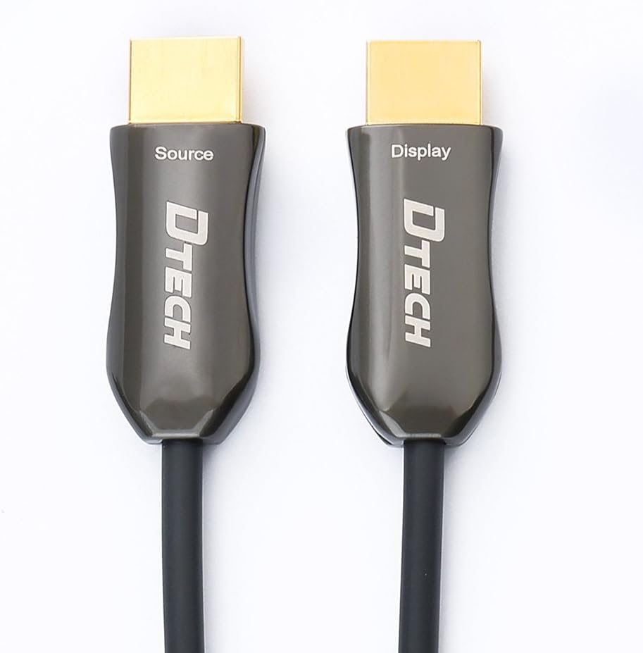 Fiber Optic HDMI Cable 50ft 4K60Hz 18Gbps Slim Z602