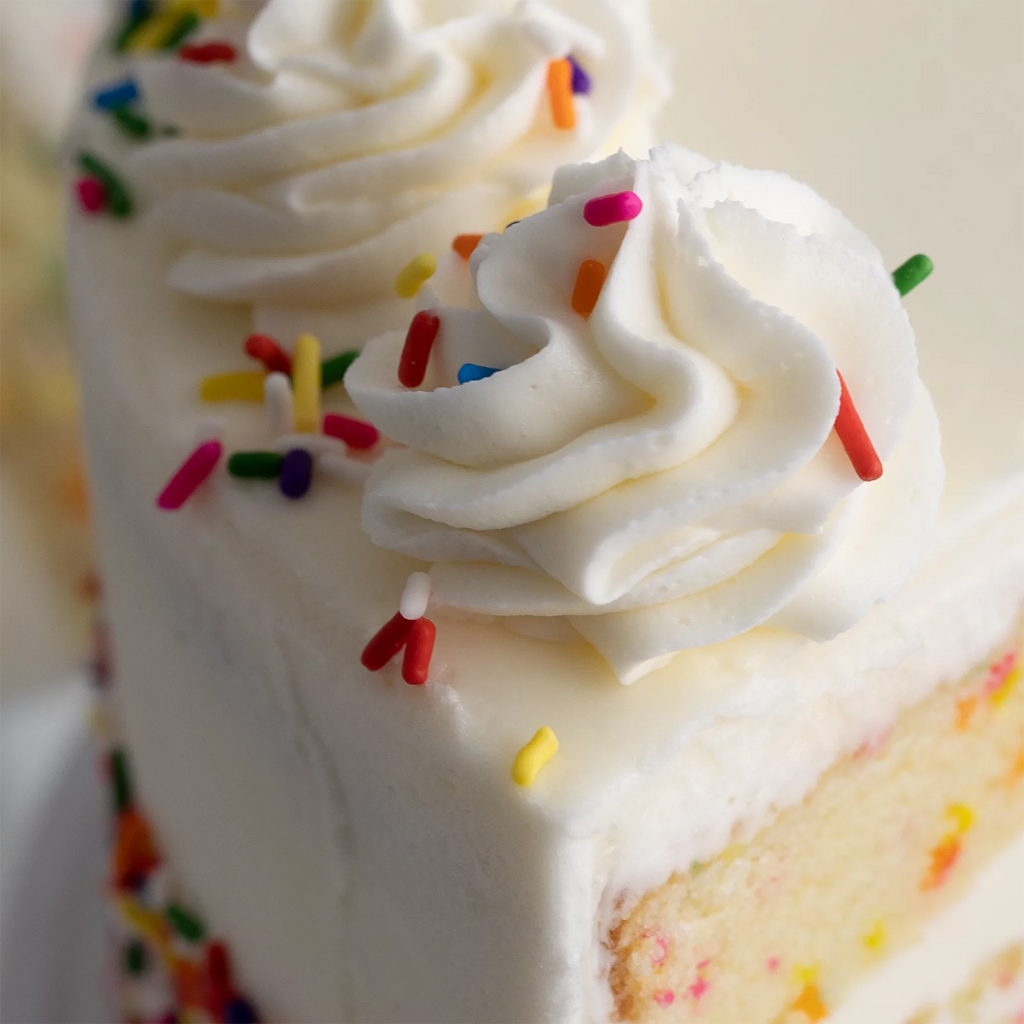 Vanilla Confetti Cake Large 10” Size D84000