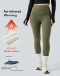 Thermal Tummy Control Yoga Leggings with Pockets F872011