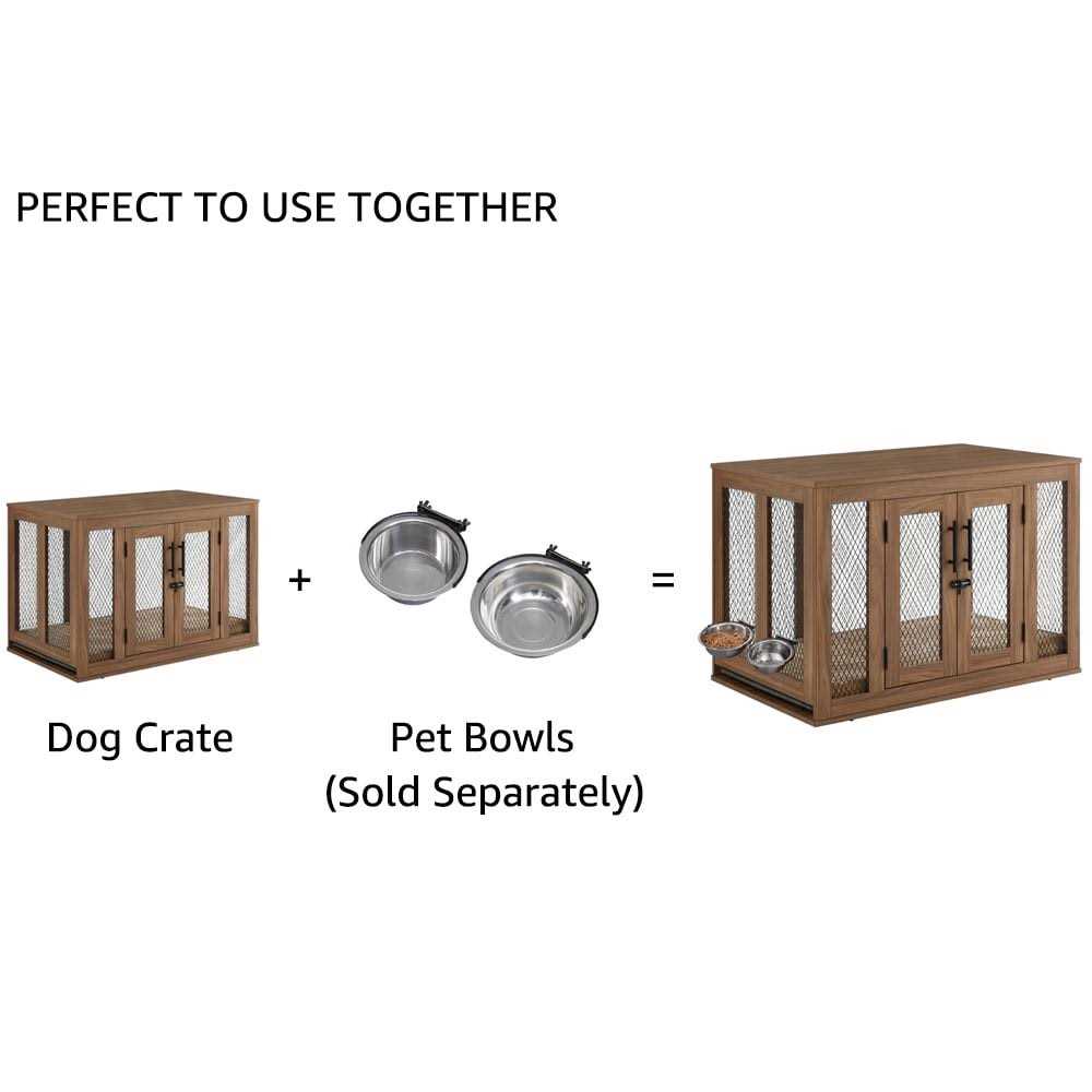 Furniture Style Dog Crate with Tray F100839