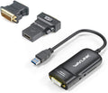 USB 3.0 to HDMI Video Graphic Adapter with Audio Port, Black Pack of 2 U2690