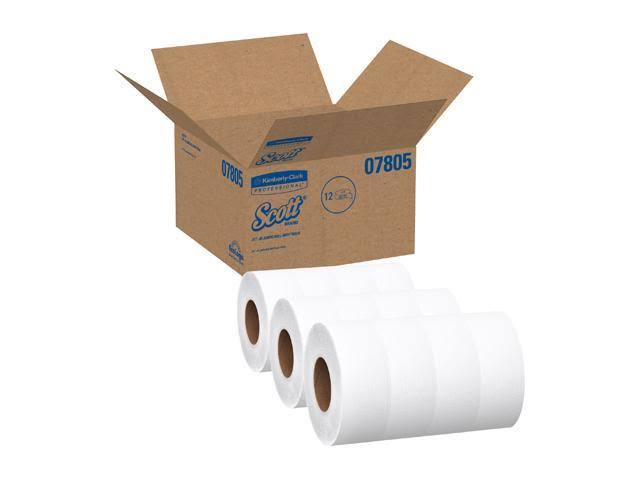 2-Ply White 1000 Jumbo Roll Commercial Toilet Paper B780127