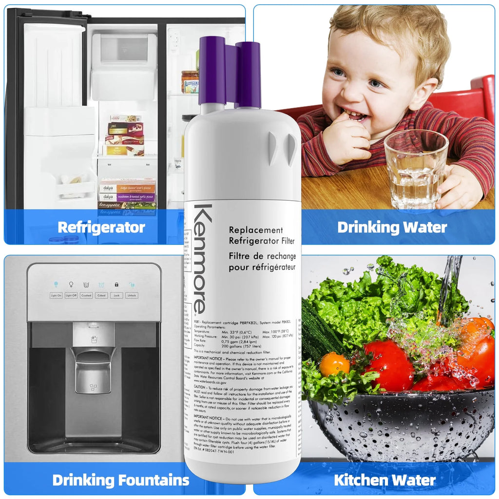 3 Pack Refrigerator Water Filter V557054