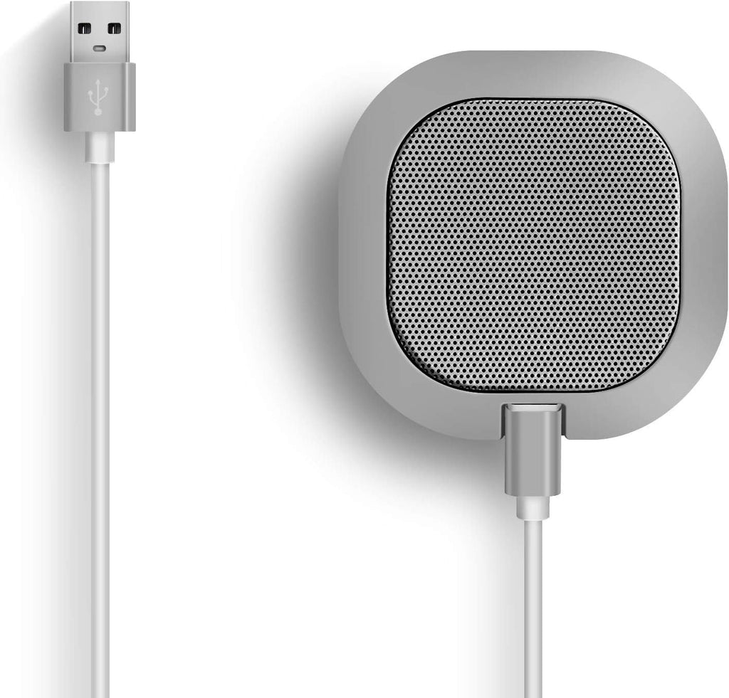 USB Microphone Omnidirectional Condenser Plug Play Pack of 2 C119