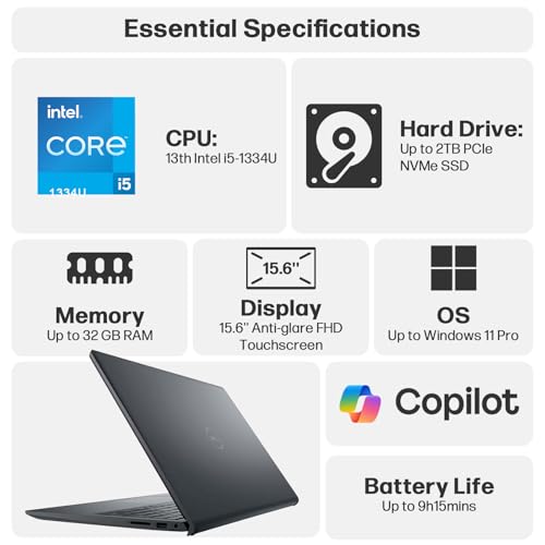 15.6" Touchscreen Laptop, 32GB DDR4 RAM, 1TB SSD X605658