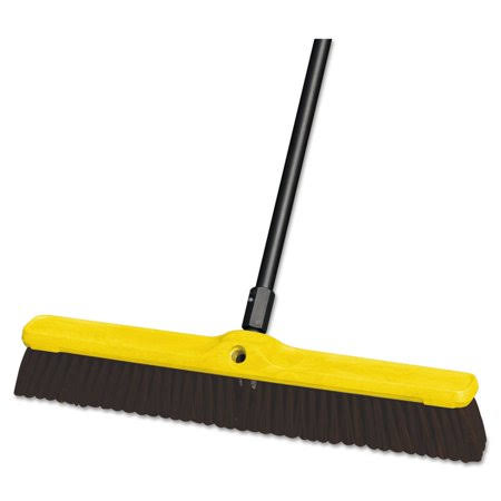 24 inch x 3 inch Maroon Polypropylene Floor Sweep, 12/Carton L5120