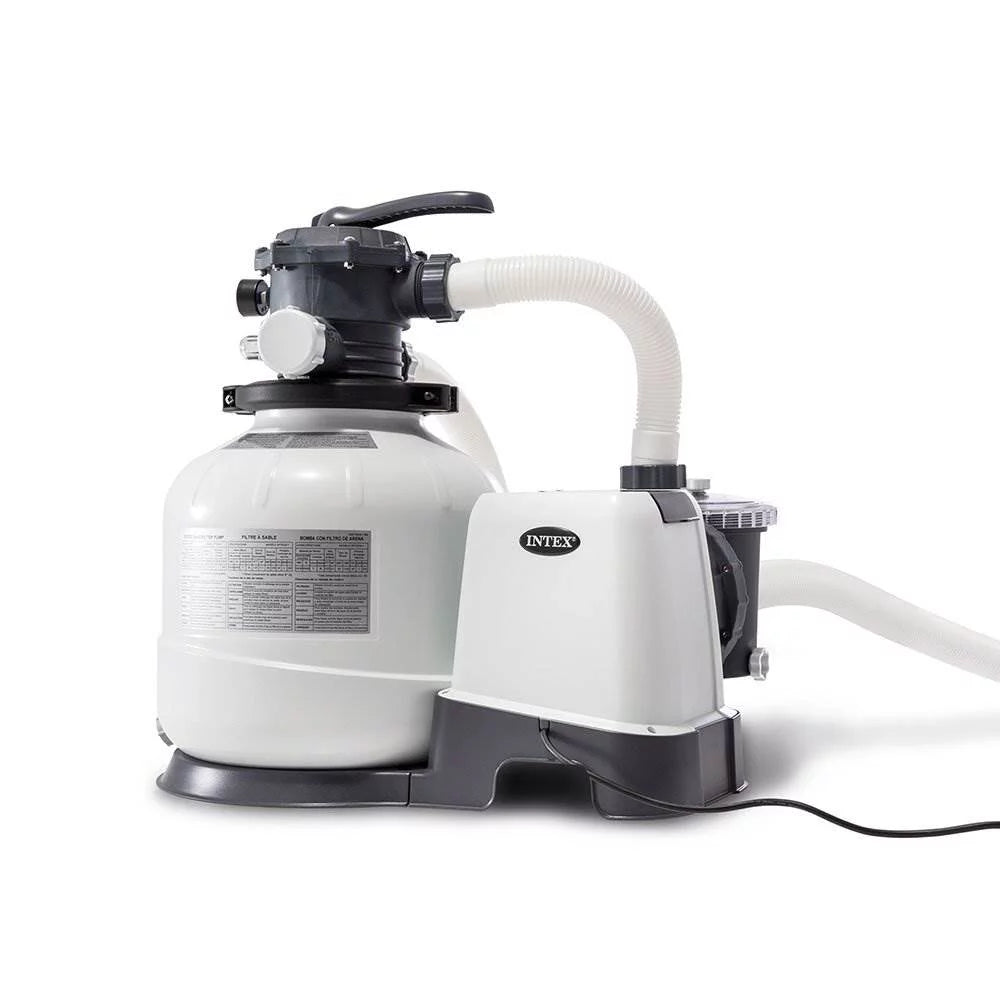 2800 GPH Pool Sand Filter Pump with Plunger Valves E1047