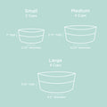 Ceramic Dog Bowl H3024