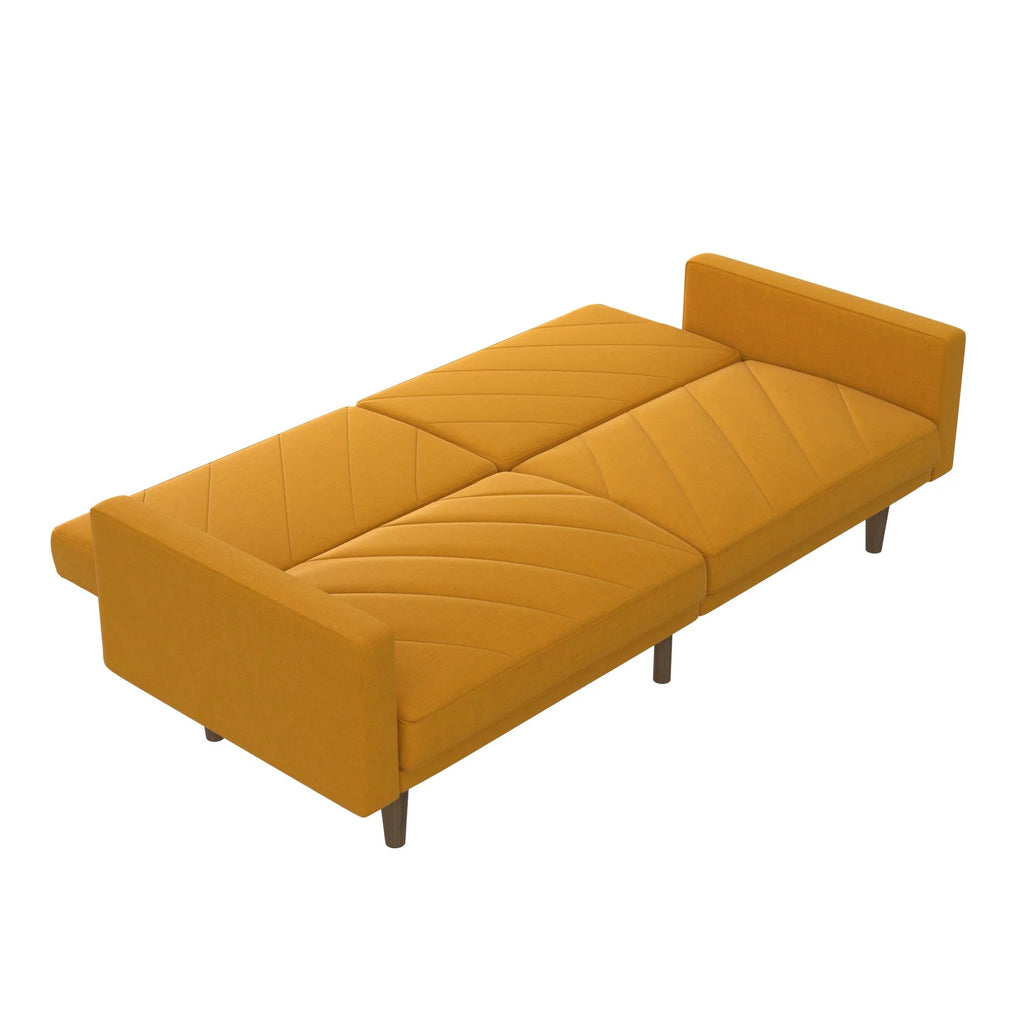Mustard Yellow Linen Futon D565226