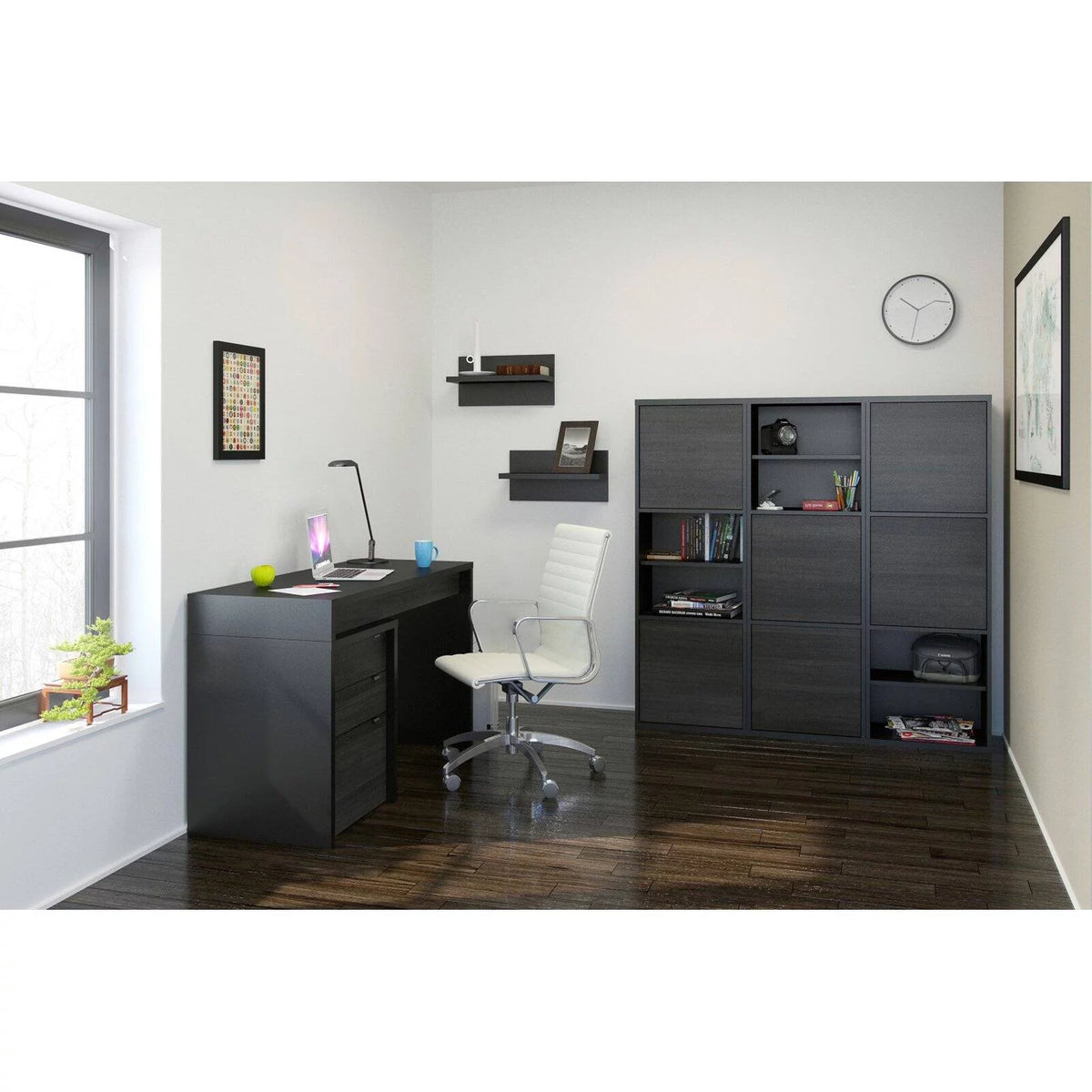 3 Drawer Wood Composite Filing Cabinet B93440