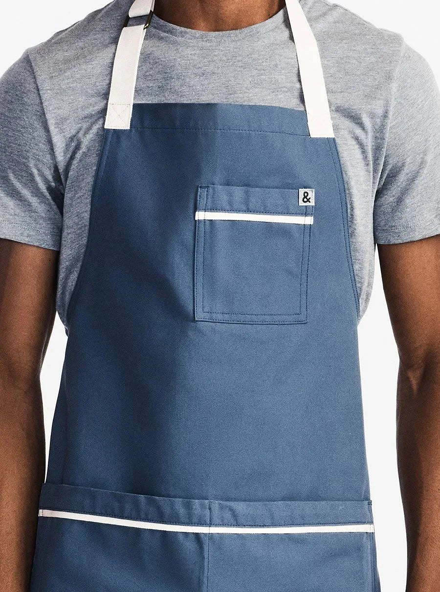 Blue Moss Apron Q9942