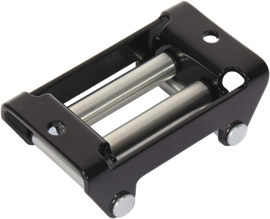 ATV Winch Roller Fairlead 3000-4000 LBs 4-Way Roller Cable Guide Pack of 2 I9781