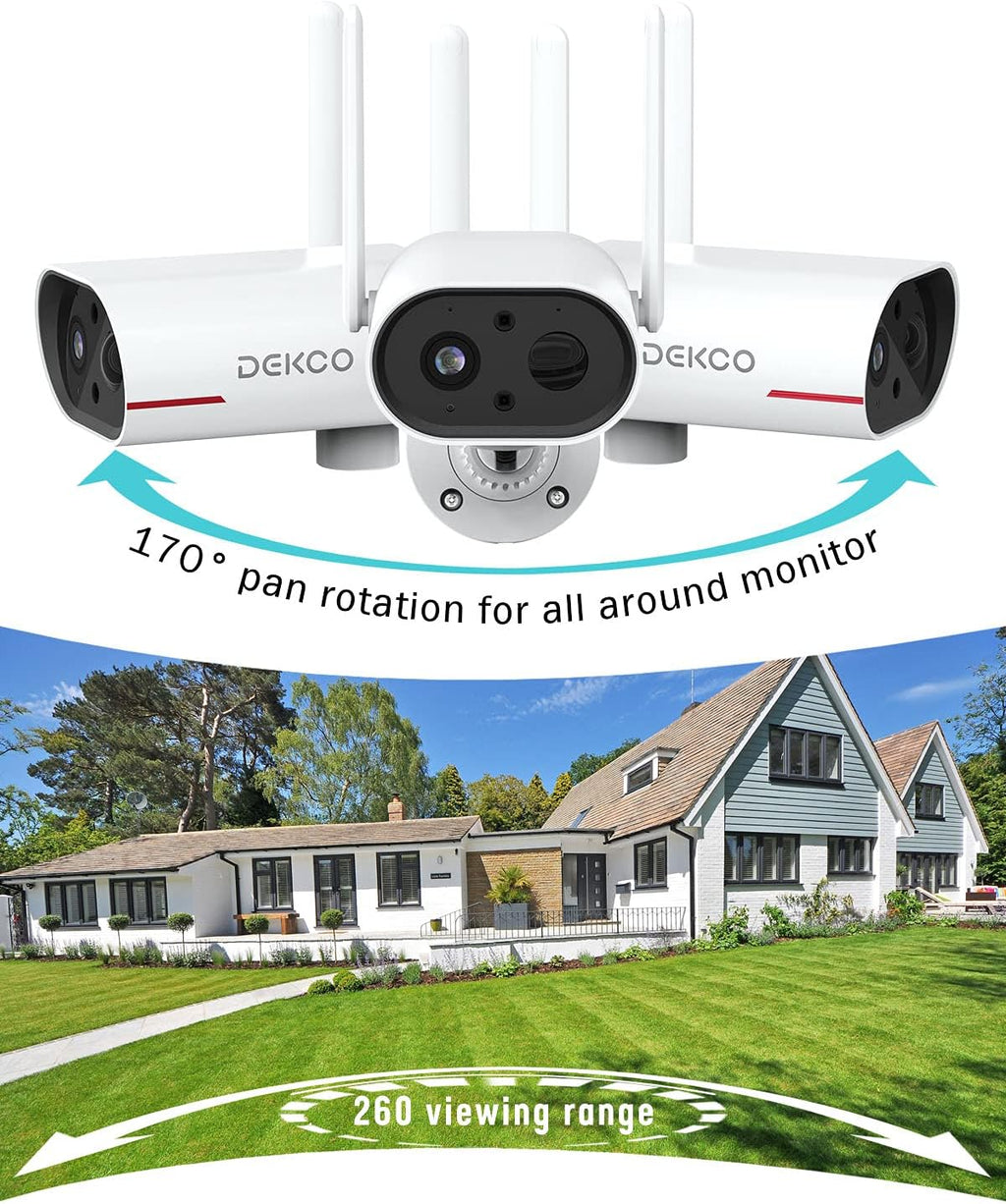 Wireless Outdoor Solar Security Camera with Night Vision W32081