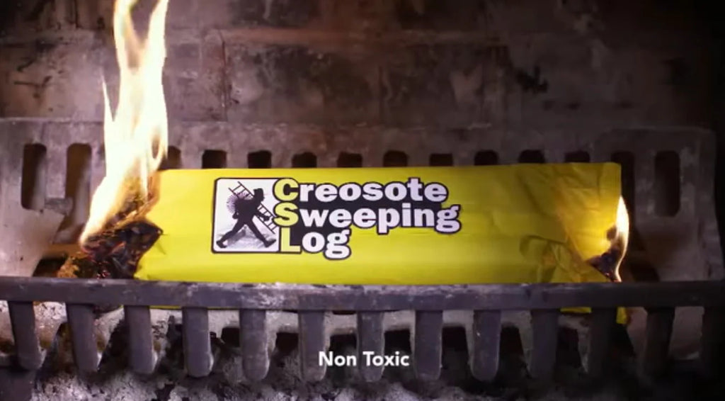 Creosote Sweeping Log for Fireplaces and Woodstoves M694