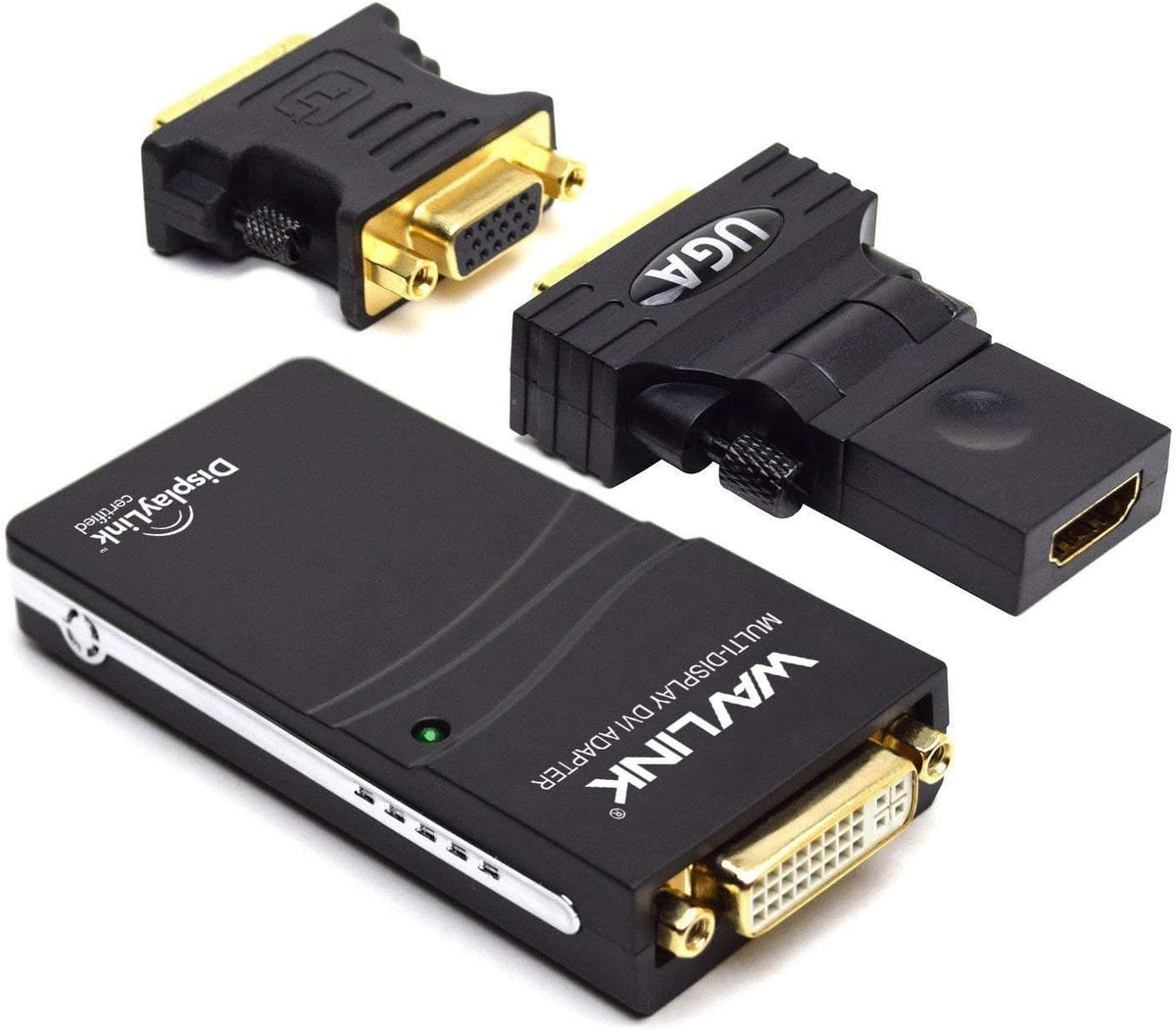 USB 3.0 to HDMI Video Graphic Adapter with Audio Port, Black Pack of 2 U2690